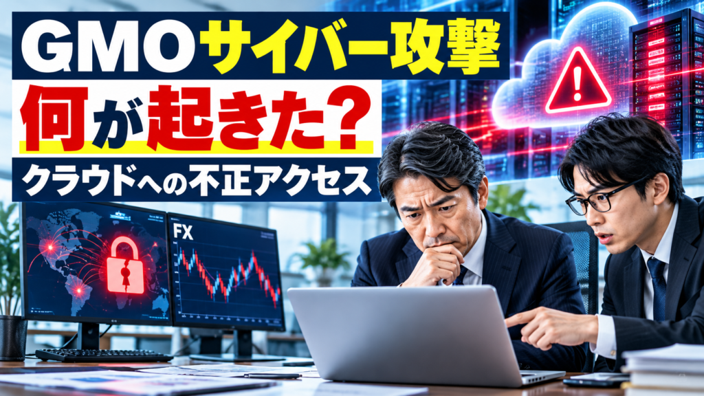 GMOサイバー攻撃で何が起きた？事件の全容と企業への影響を解説