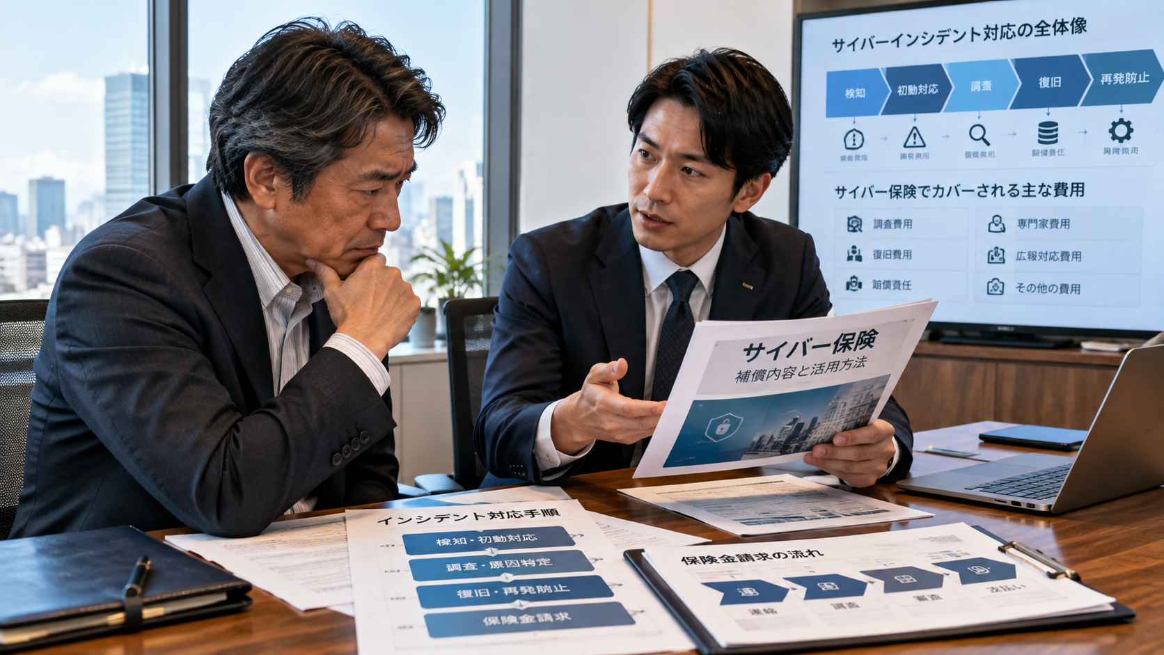サイバー保険の活用実務と事故発生時の初期対応
