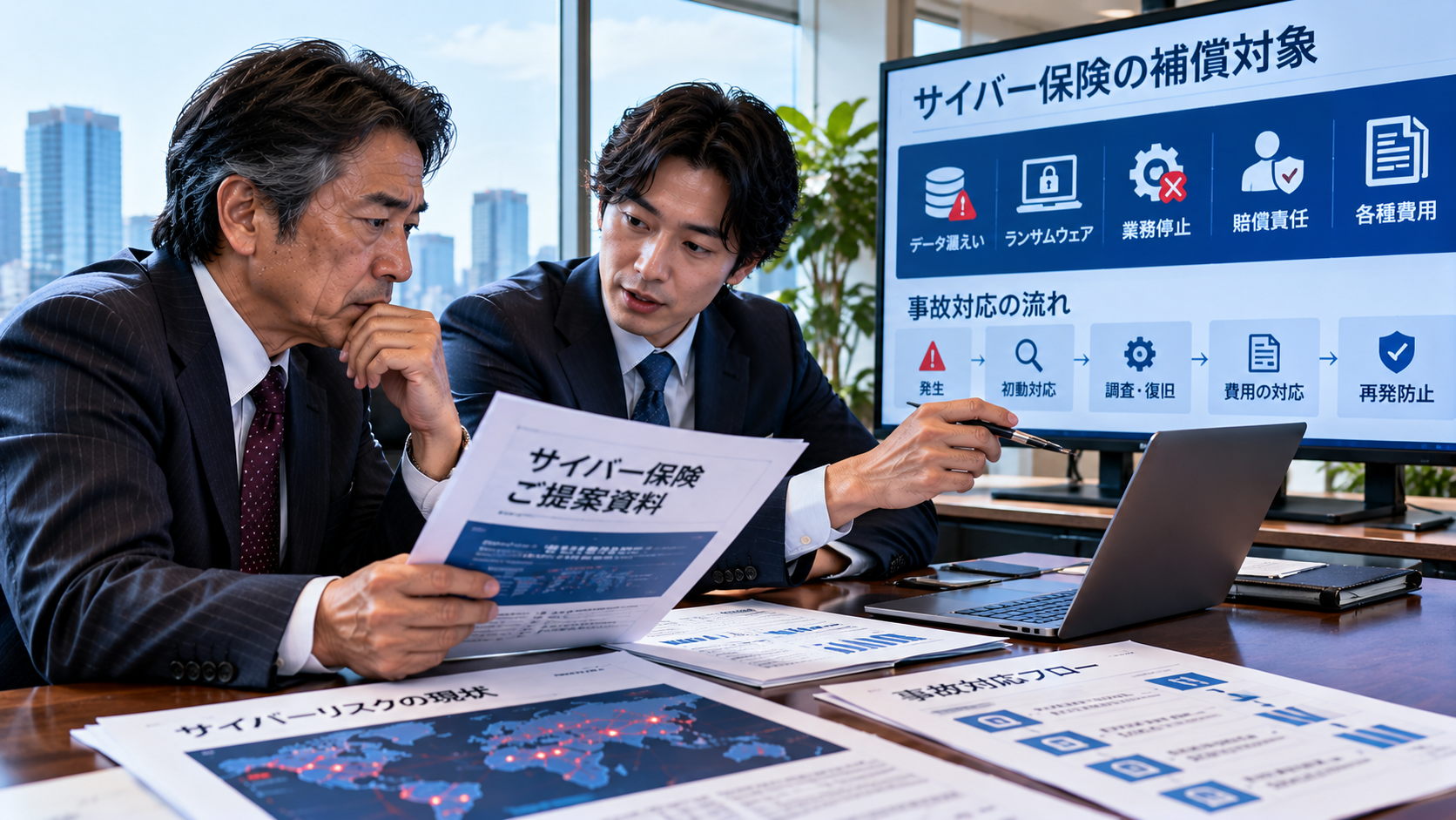 サイバー保険の補償対象と事故対応を中小企業向けに実務で解説