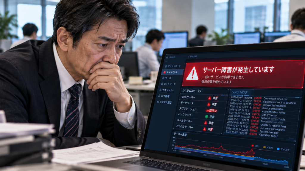 IDCFクラウド障害の衝撃！情報漏えいリスクと企業が取るべき備え