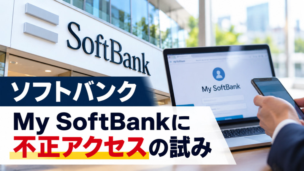 ソフトバンク不正アクセスの試み｜サイト停止判断と企業の備えとは