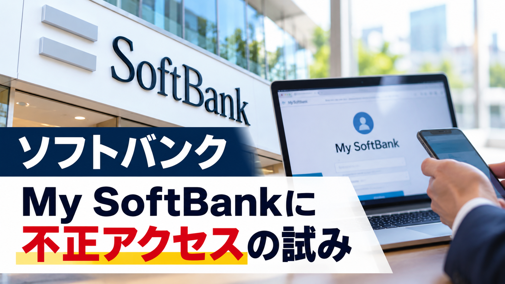 ソフトバンク不正アクセスの試み｜サイト停止判断と企業の備えとは