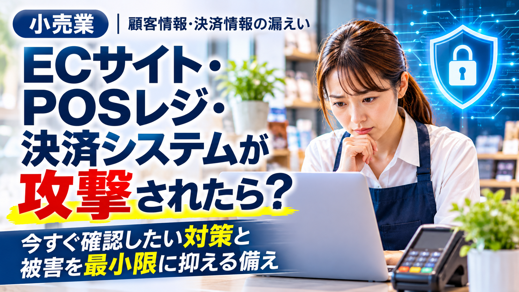 小売業の顧客情報・決済情報漏えい！被害対応と備えを徹底解説