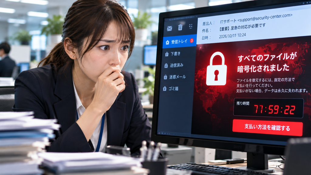 バックアップだけでは守れない！ランサムウェアの二重三重脅迫の罠
