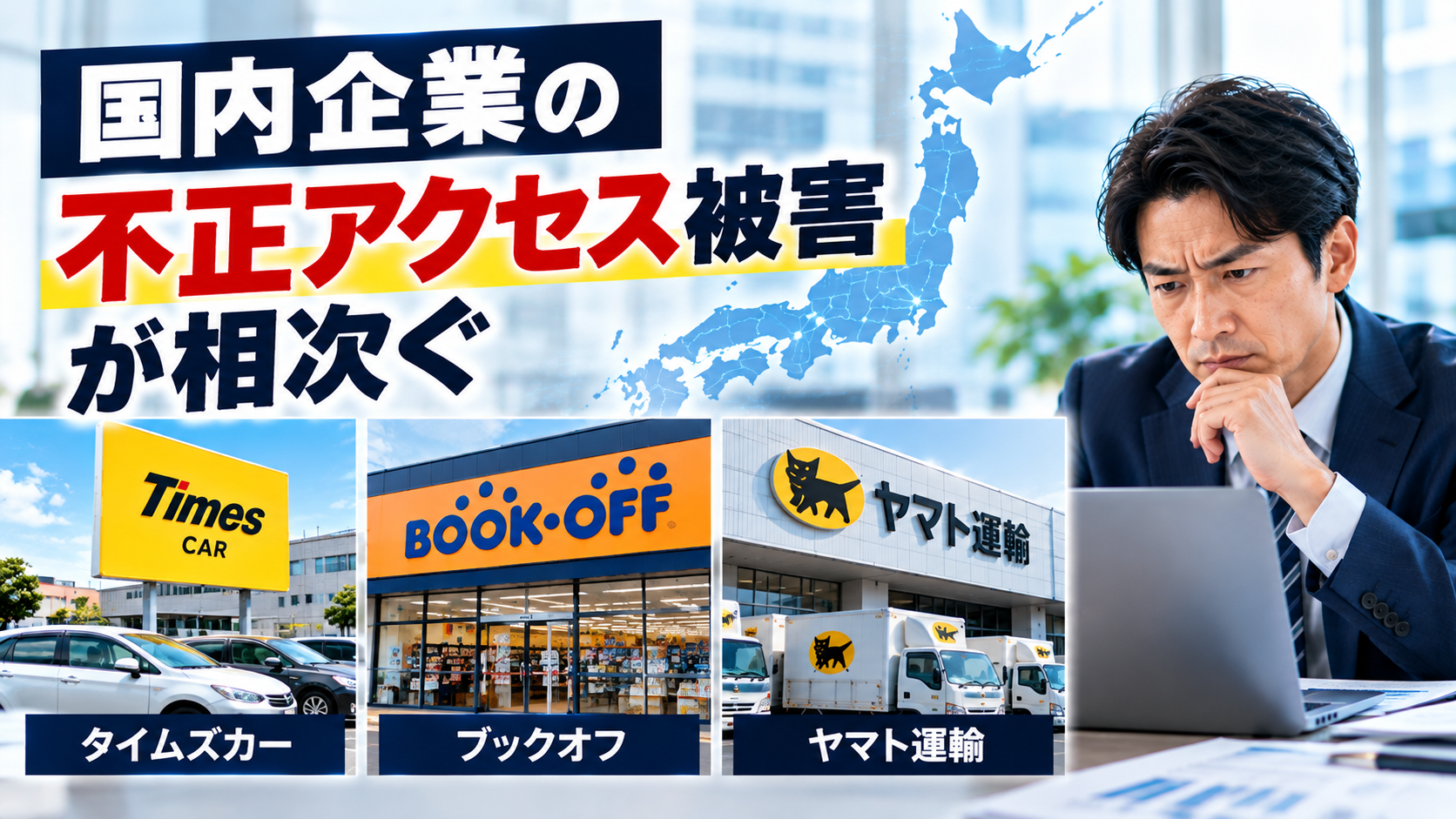 国内企業の不正アクセス被害が相次ぐ｜経営者が確認したい実務対策