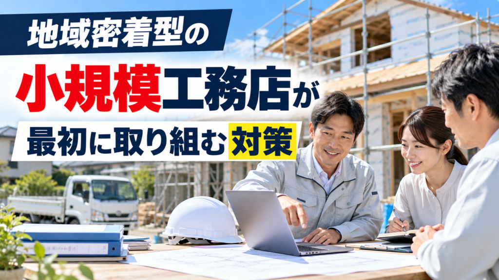 小規模工務店のサイバー対策｜地域密着の会社が最初に行う基本対策