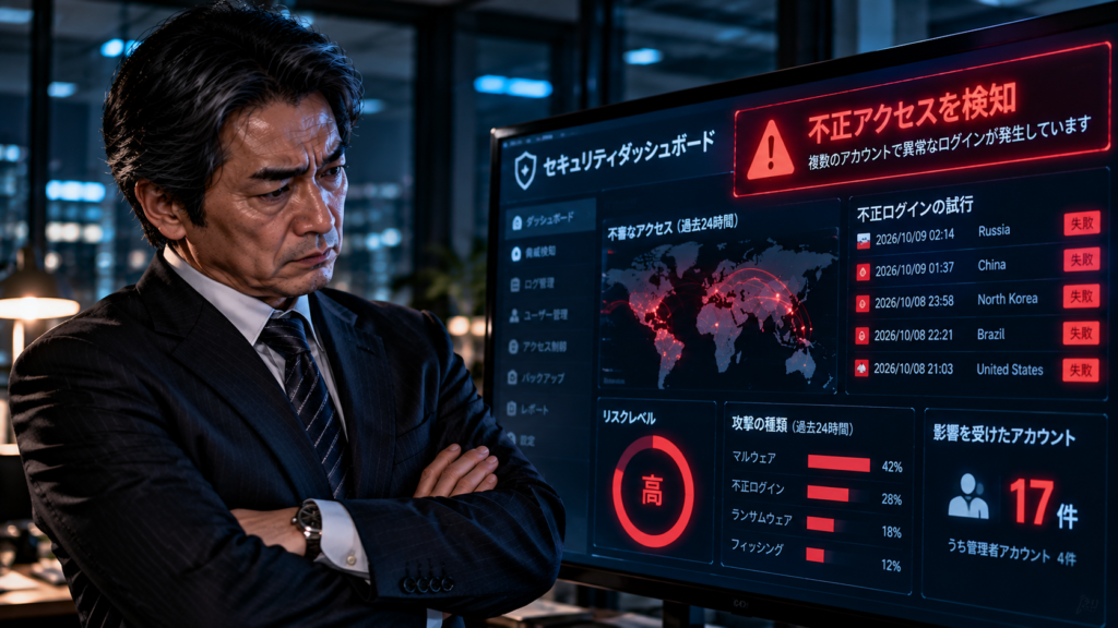 パスワードだけでは危険！中小企業を襲う不正ログインと認証対策の盲点