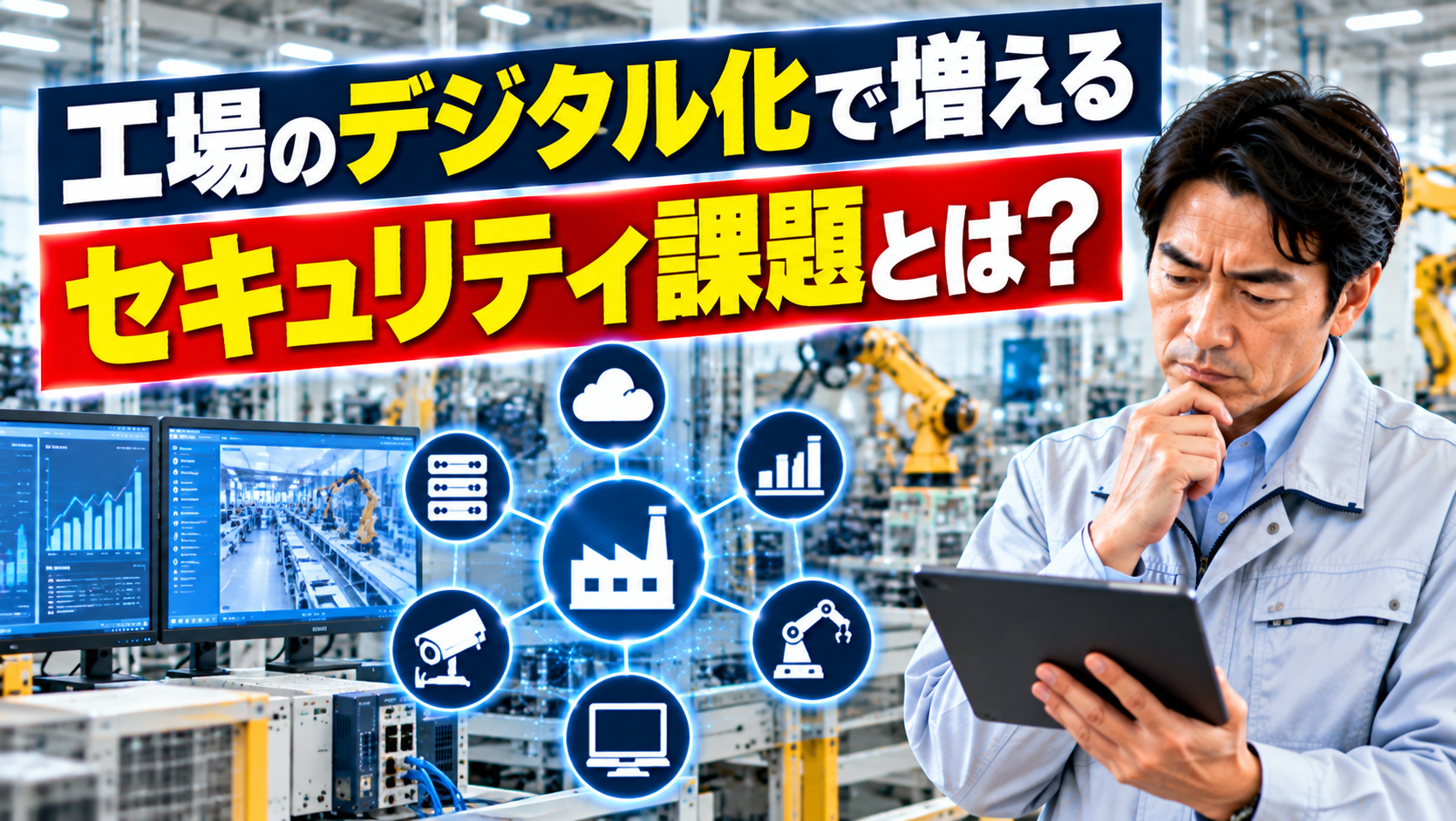 工場のデジタル化で増えるセキュリティ課題と社長が確認すべき対策