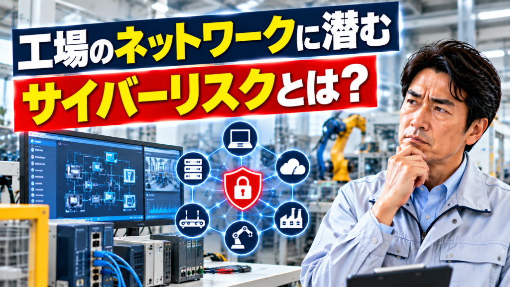 工場のネットワークに潜むサイバーリスクと社長が確認すべき対策