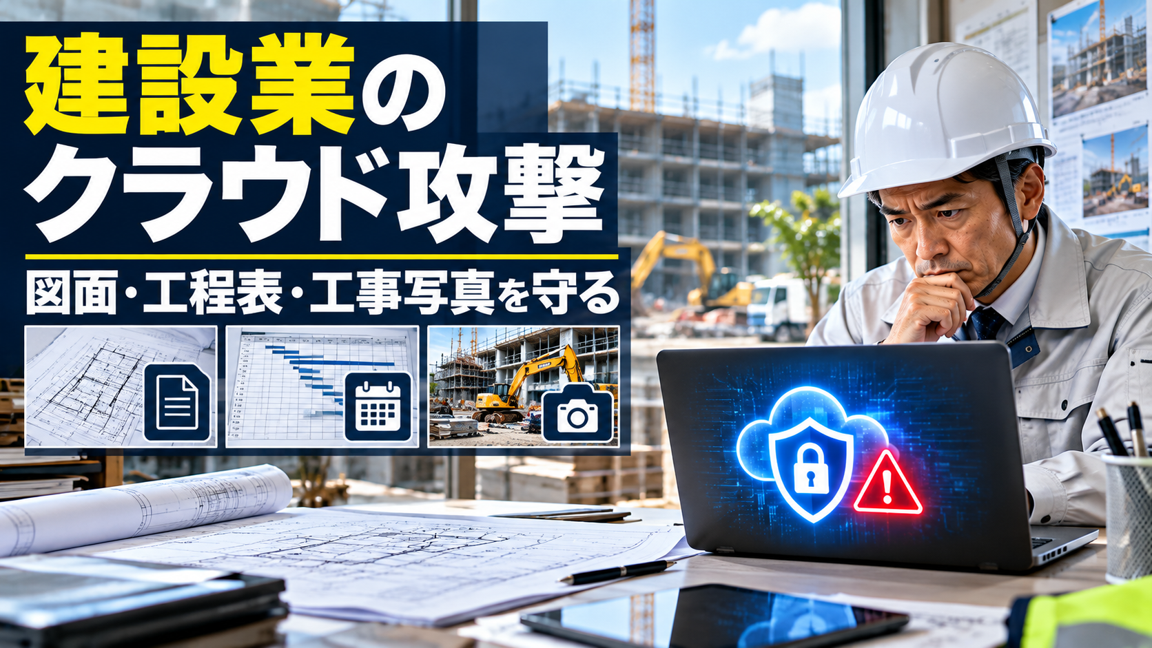 GMOサイバー攻撃⑬｜建設業のクラウド被害と現場を守る対策