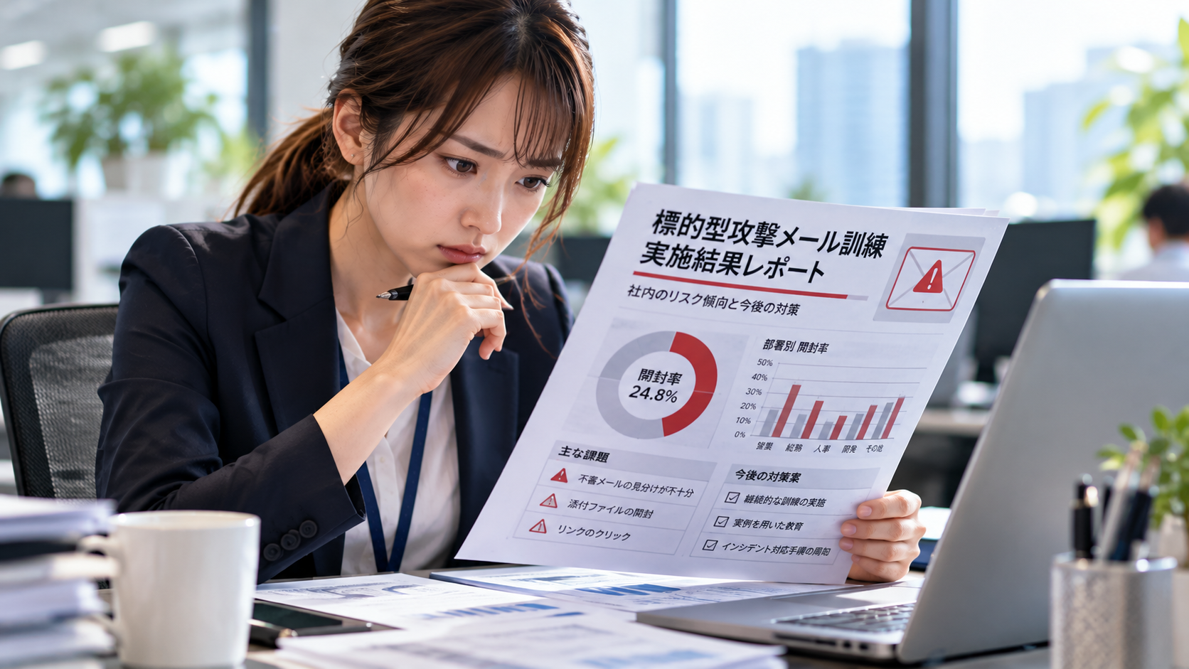 訓練だけでは社員を守れない！標的型攻撃メール対策の落とし穴