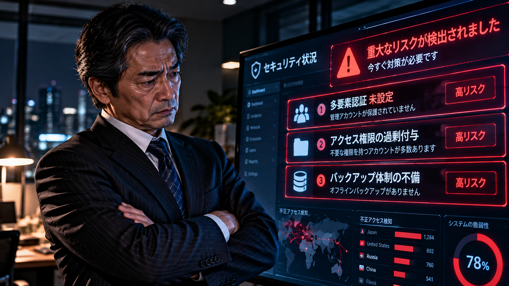「うちは大丈夫」が命取り！中小企業を襲う危険な3大NG対策