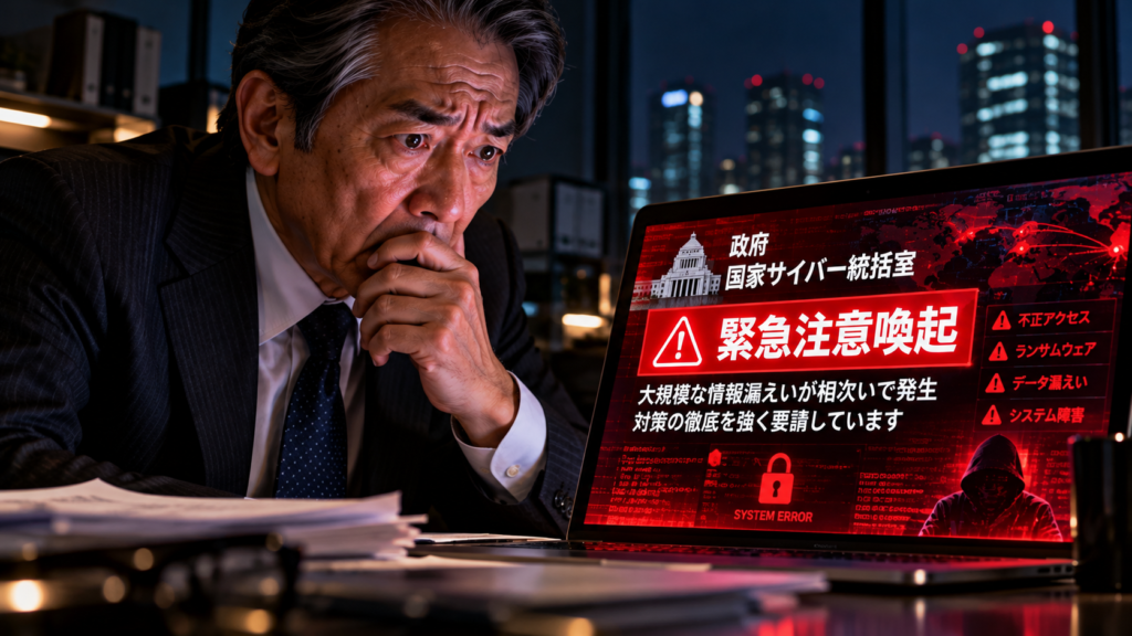 政府の緊急注意喚起と中小企業が備えるサイバー保険の重要性