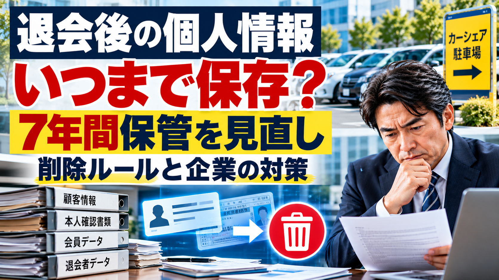 退会後の個人情報はいつまで保存？削除義務と企業の対策を解説