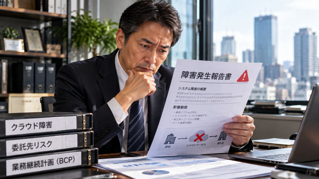 中小企業を直撃するクラウド障害と委託先リスクの重大盲点経営者必見！